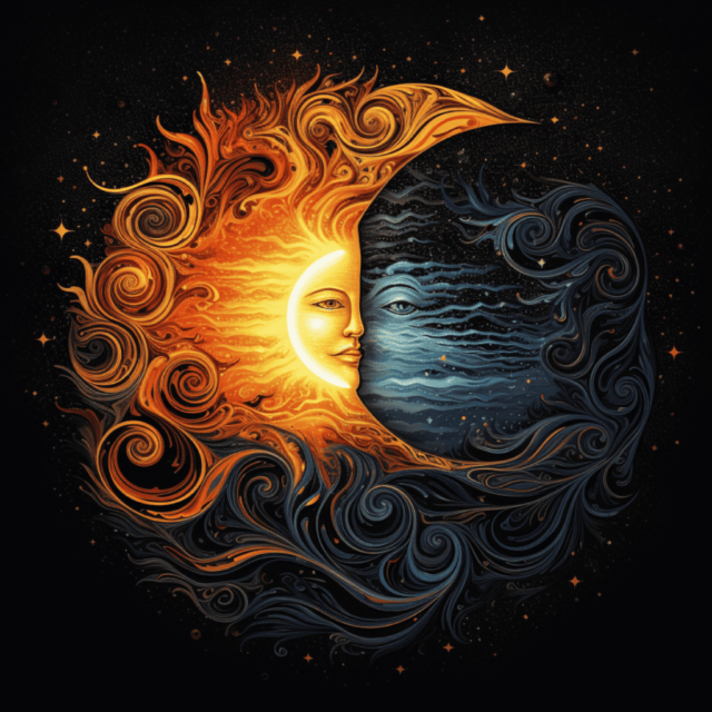Sample Blog Post – Sun Trine Moon: Harmony Between Inner and Outer Worlds